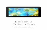 Edison 3 / Edison 3 3G: Guía completa de usuario