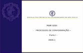 PMR 3203 PROCESSOS DE CONFORMAÇÃO Parte I - 2020