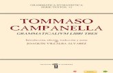 Tommaso Campanella. Grammaticalium libri tres