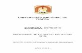 UNIVERSIDAD NACIONAL DE ITAPÚA CARRERA: DERECHO