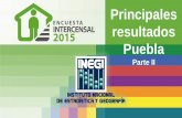 Principales resultados Puebla