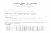 MAT0120 - Álgebra I para Licenciatura Lista 2 -Soluções