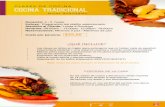 CLASES DE COCINA cocina tradicional