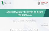 ADMINISTRACIÓN Y REGISTRO DE BIENES PATRIMONIALES