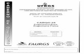 FAURGS PROGESP Edital 09/2019 04 Engenheiro/Área ...