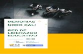 MEMORIAS NODO CALI RED DE LIDERAZGO EDUCATIVO