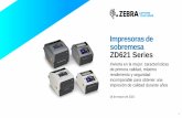Impresoras de sobremesa ZD621 Series