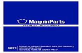 MANUAL DE USUARIO - Maquin Parts