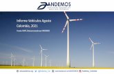 Informe Vehículos Agosto Colombia, 2021