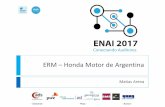 ERM Honda Motor de Argentina - Instituto de Auditores ...