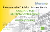 Internationales Frühjahrs - Seminar Meran FASZINATION ...