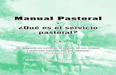 ¿Qué es el servicio pastoral?
