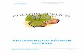 REGLAMENTO DE RÉGIMEN INTERIOR - Alojaweb