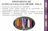 PROPUESTA DE INTERCULTURALIDAD DESDE ANLA
