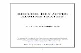 RECUEIL DES ACTES ADMINISTRATIFS - Loire