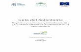 Guía del Solicitante - Federación Andaluza de Municipios ...