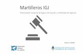 Martilleros IGJ - Argentina