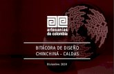BITÁCORA DE DISEÑO CHINCHINÁ - CALDAS