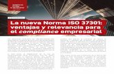 EDI TORIAL La nueva Norma ISO 37301: ventajas y relevancia ...