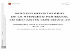 MANEJO HOSPITALARIO DE LA ATENCIÓN PERINATAL EN …