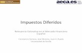 Impuestos Diferidos - Asociación Española de ...