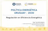 POLÍTICA ENERGÉTICA URUGUAY - 2030