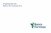 Organigrama del Banco de Formosa S.A.