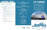 MADRID 2020 12º CURSO