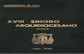 XVIII SINODO DE LA - repositorio.pucp.edu.pe