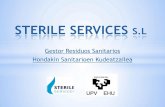 STERILE SERVICES S