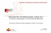 ENCUENTRO INTERNACIONAL AREX 2011ENCUENTRO INTERNACIONAL ...