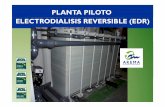 PLANTA PILOTO ELECTRODIALISIS REVERSIBLE (EDR)