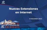 Nuevas Extensiones en Internet - ICANN