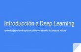 Introducción a Deep Learning