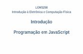 Introdução Programação em JavaScript