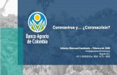 Coronavirus y… ¿Coronacrisis? - Banco Agrario
