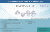 Comunicación Analógica CAPÍTULO III