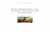 Kalu Rinpoche: Los Cuatro Dharmas de Gampopa.