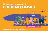 Presupuesto Formulado - pdf.usaid.gov
