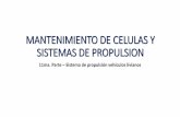 MANTENIMIENTO DE CELULAS Y SISTEMAS DE PROPULSION