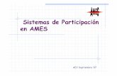 Sistemas de Participación en AMES