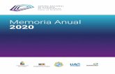 Memoria Anual 2020 - Centro Nacional de Pilotaje