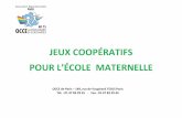 JEUX COOPÉRATIFS POUR L’ÉCOLE MATERNELLE