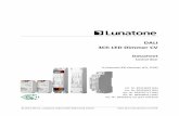 DALI 3Ch LED Dimmer CV DT6 - Lunatone