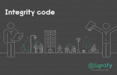 Integrity code - Signify
