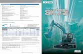 SK75-8 Especificaciones - Excavadora Hidráulica - KOBELCO ...