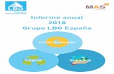 Informe anual 2018 Grupo LBG España