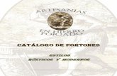 Catálogo de PORTONES