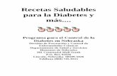 Recetas Saludables para la Diabetes y más