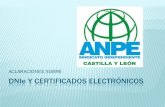 dniE y Certificados electrónicos